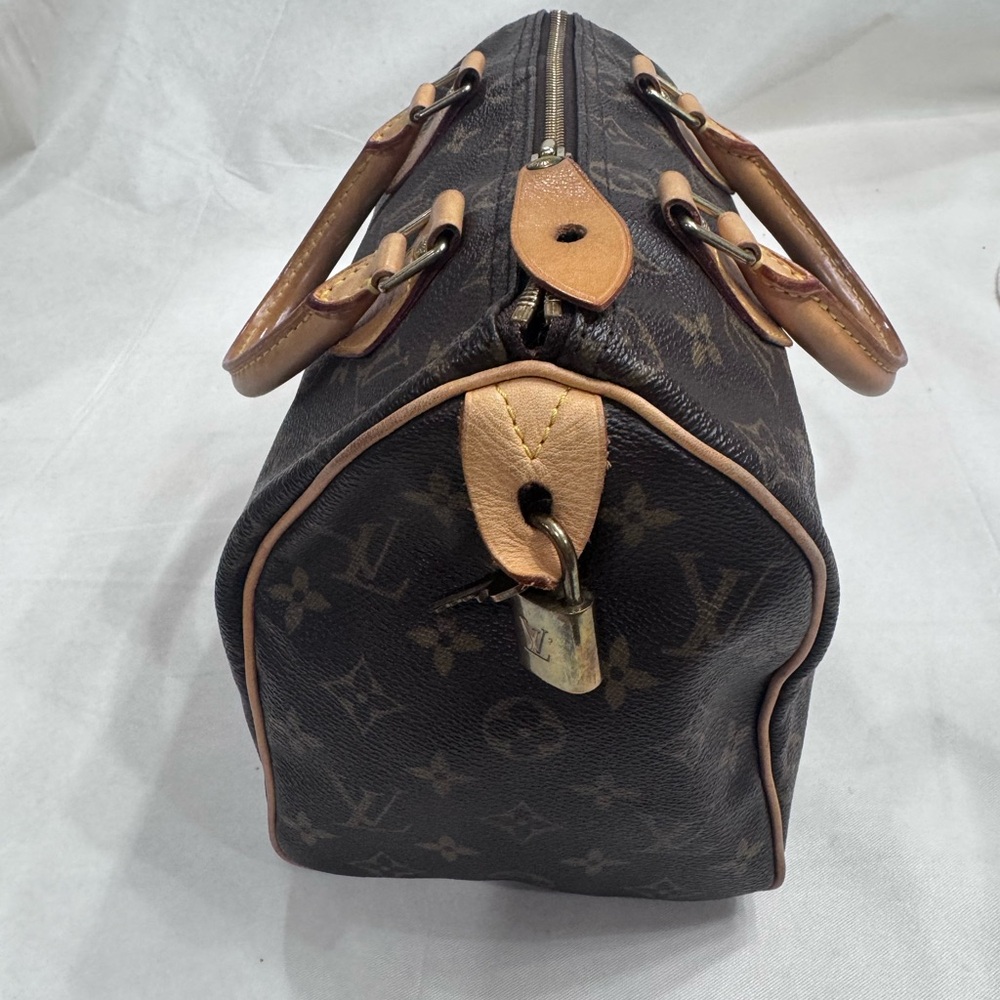 Louis Vuitton | Speedy 25 | SD0027 | Monogram Canvas Brown Satchel - Picture 4 of 16